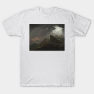 Joshua Commanding the Sun to Stand Still by John Martin T-Shirt